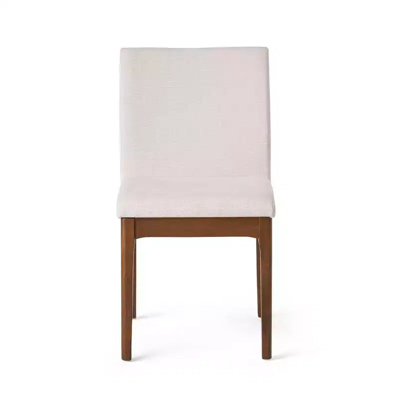 GDFStudio Brittany 5 Piece Mid-Century Modern Fabric Upholstered Dining Set