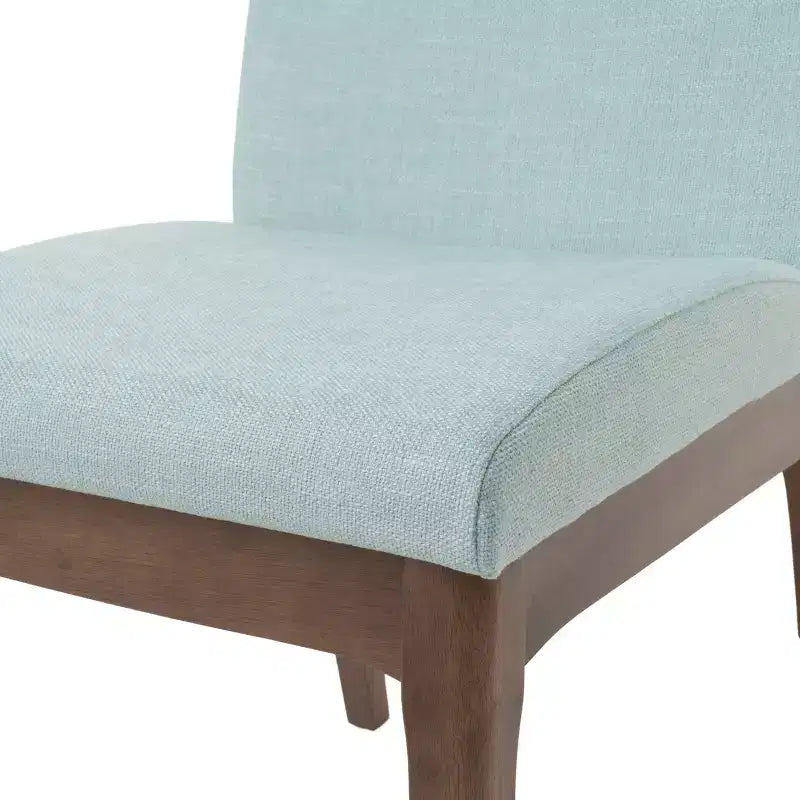 GDFStudio Brittany 5 Piece Mid-Century Modern Fabric Upholstered Dining Set
