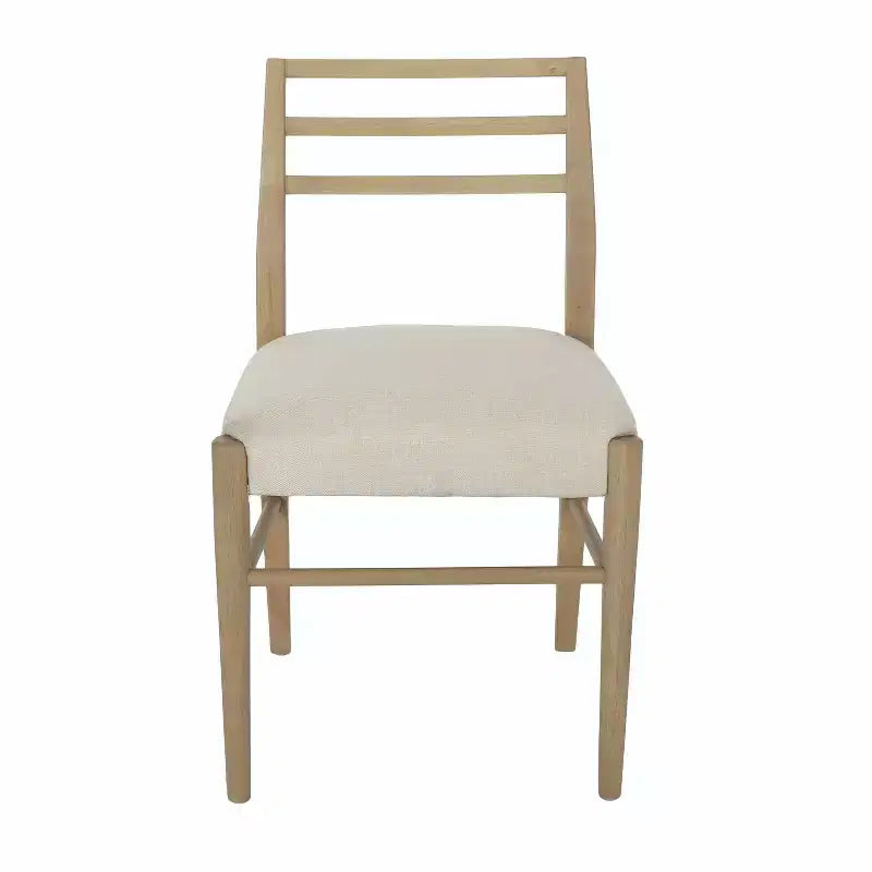 GDFStudio Alachua Farmhouse Fabric Upholstered Wood Expandable 5 Piece Dining Set