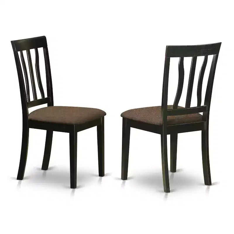 Retro Dinette Table Set - Kitchen Table and Chairs - 7 Piece Dining Set