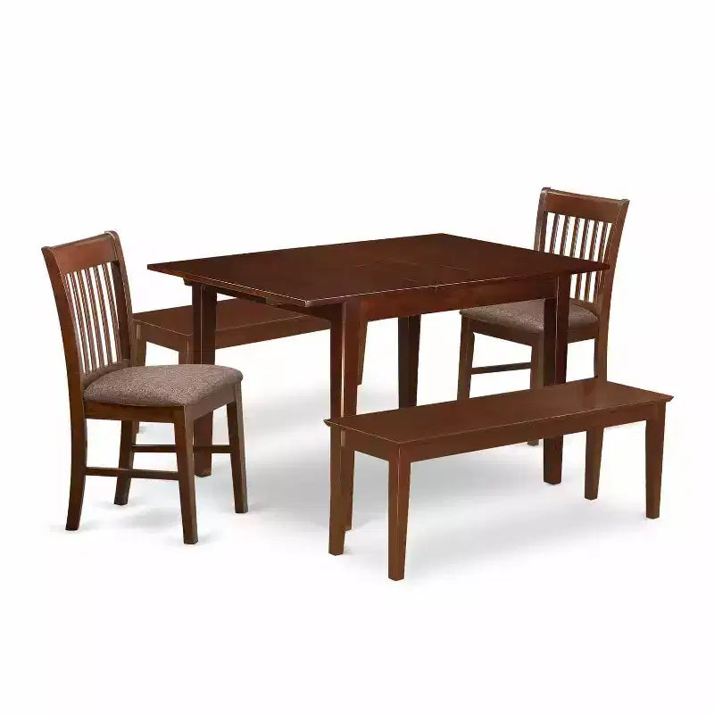 Small Dining Set - Kitchen Table with Chairs & Bench - Island Interiors Furniture