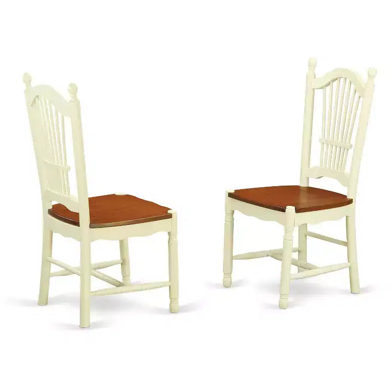 Neo-Classical Dining Set - Table & Chairs for Kitchen, Dining Room, Small Space