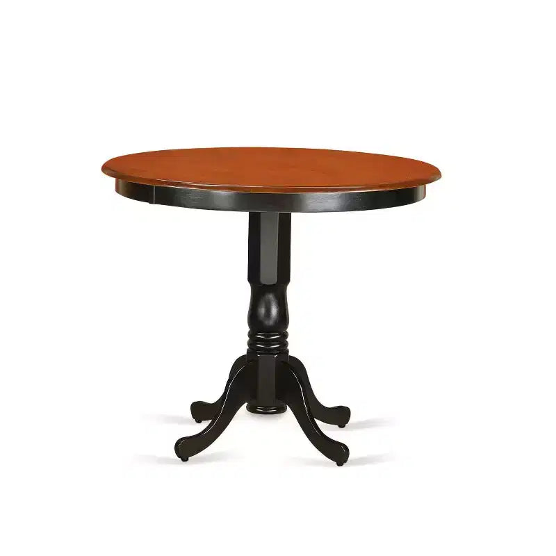 Asian Allure Dining Table Set - Kitchen Table & Bar Stool Set