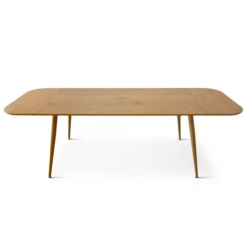 9-Piece Expandable Dining Table Set, 94.5 Wood-Look Extendable Table and 8 Comfy Curved-Back Chairs for Kitchen or Dining Room-Panipeachy