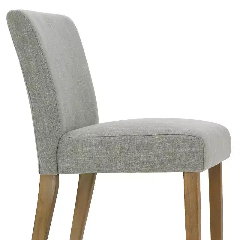 5-Piece Round Dining Table Set & 4 Upholstered Chairs, Modern Wood Pedestal Table Set for Kitchen, Breakfast Nook or Dining Room-Panipeachy