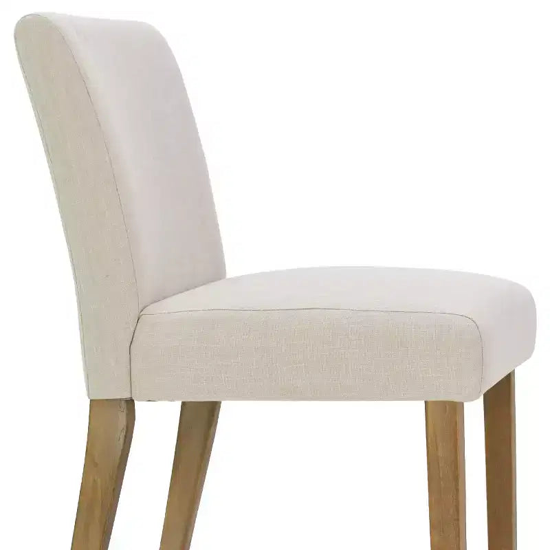 5-Piece Round Dining Table Set & 4 Upholstered Chairs, Modern Wood Pedestal Table Set for Kitchen, Breakfast Nook or Dining Room-Panipeachy