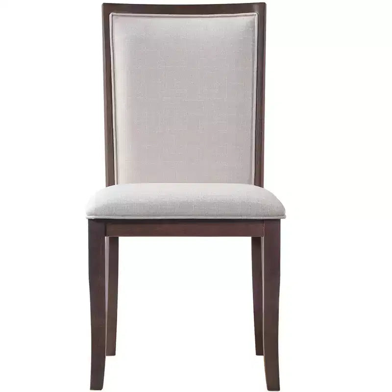 Farmhouse Extendable Round Dining Table Set for 4, Kitchen Table Set with Removable Leaf and 4 Upholstered Dining Chairs