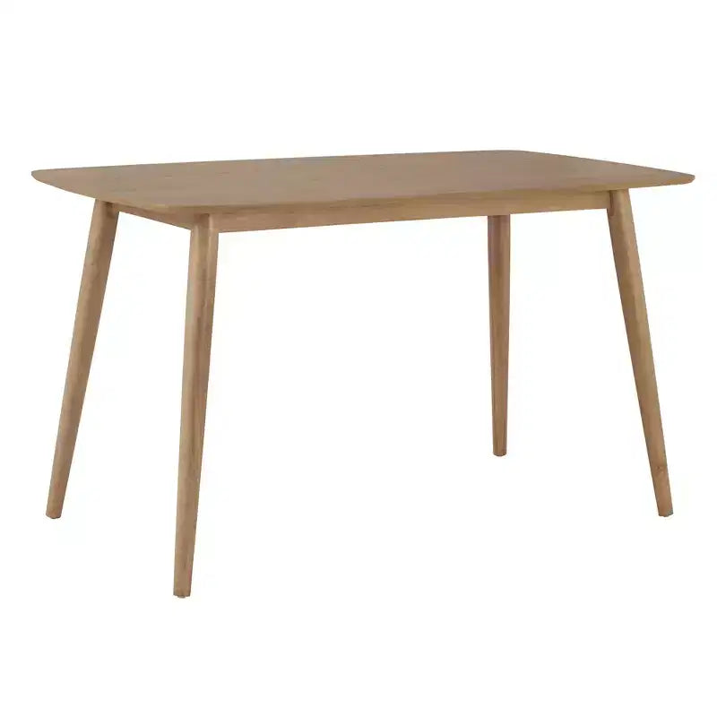 Cortland Mid-Century Natural Oak 63 Wide Counter Height Dining Set - iNSPIRE Q