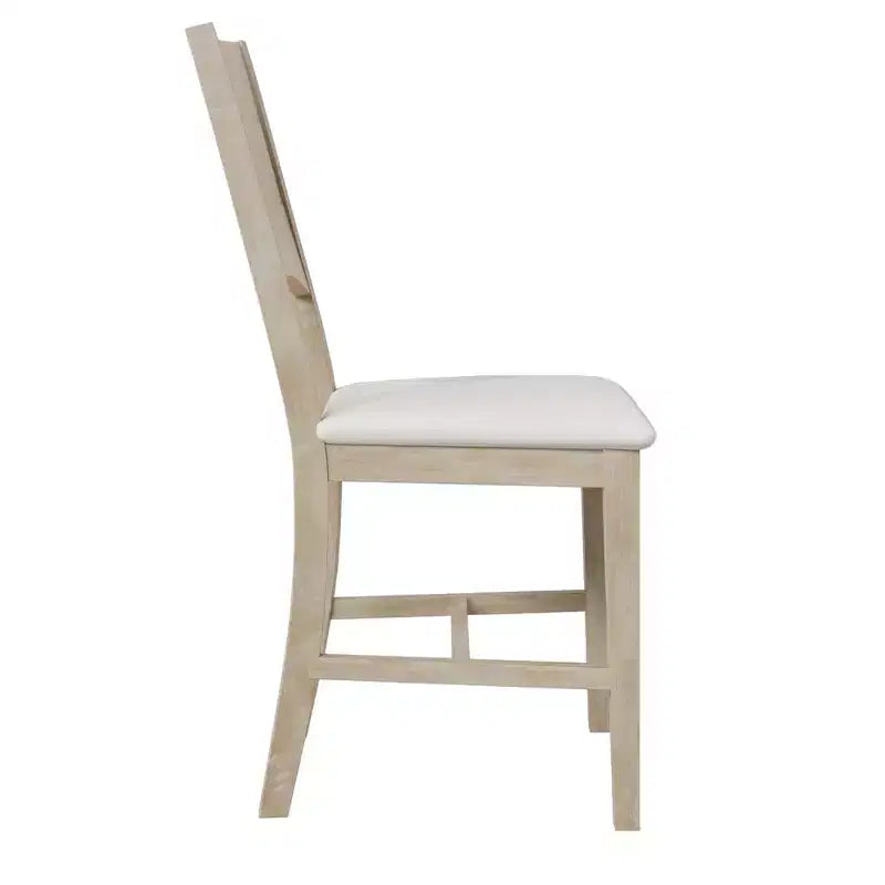 6pcs Dining Table Set Dining Set for 6, Family Kitchen Table Set with Ergonomic Padded Dining Chairs & Bench - ModernLuxe
