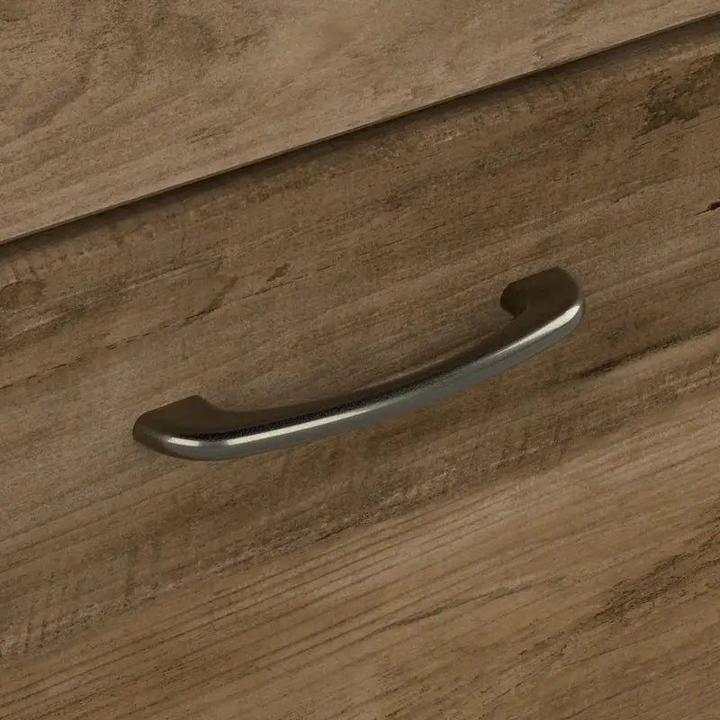 Bureau d'angle 60 po avec huche, armoire de rangement et tiroir classeur