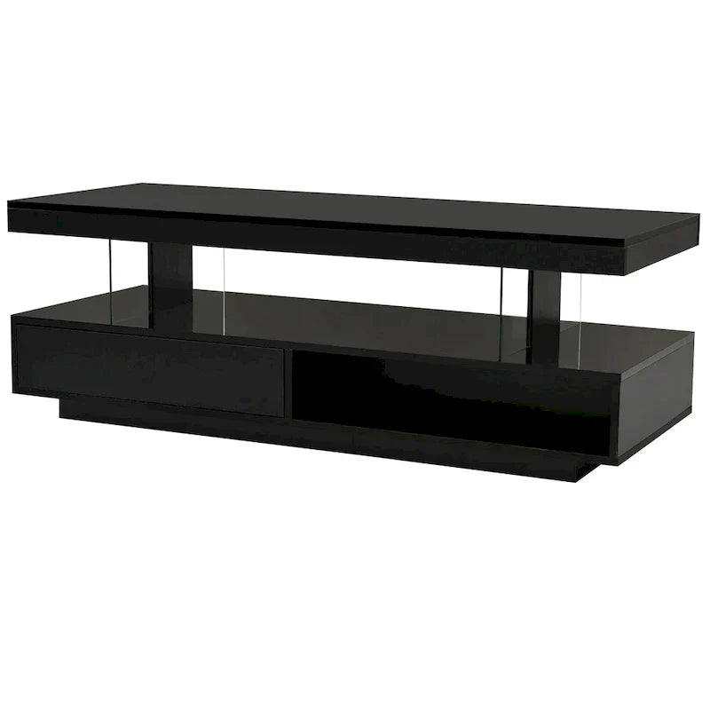 U-Can Led Coffee Table with Storage