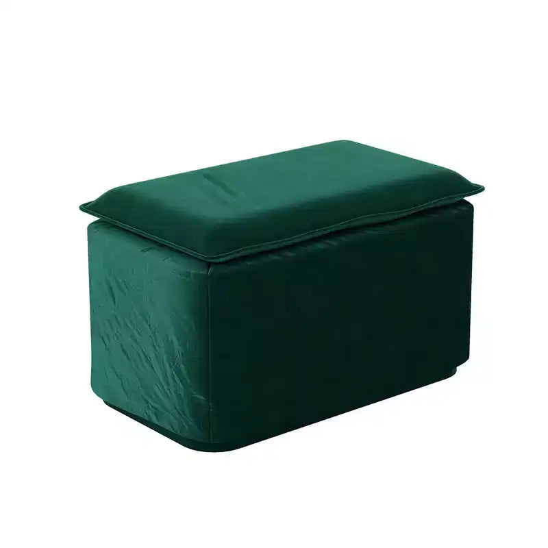 Whisen Velvet 3-in-1 King Size Pull-Out Sofa Bed & Convertible Sleeper Sofa with Movable Ottoman, Tufted Design