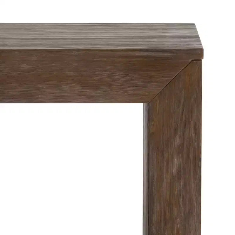Plank+Beam Solid Wood Modern Dining Table Set with 2 Benches for 6