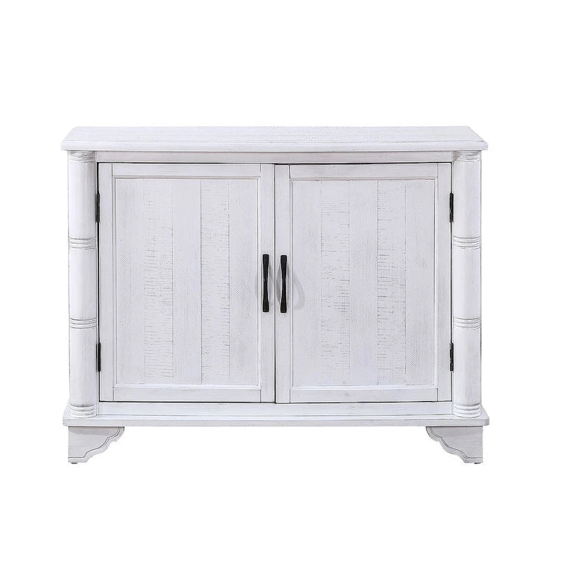 Console-buffet de 40 pouces à 2 portes avec étagère réglable