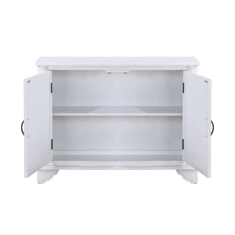 Console-buffet de 40 pouces à 2 portes avec étagère réglable