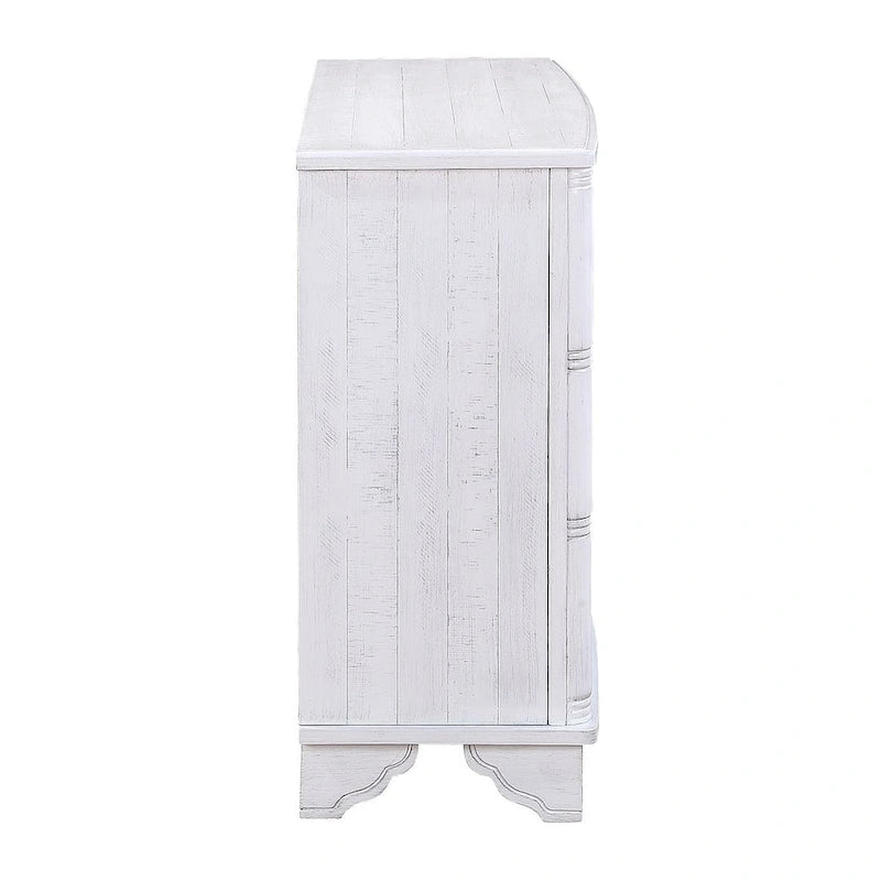 Console-buffet de 40 pouces à 2 portes avec étagère réglable