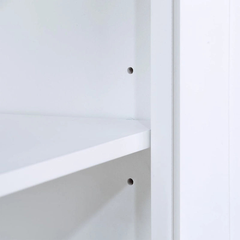 Console-buffet de 40 pouces à 2 portes avec étagère réglable