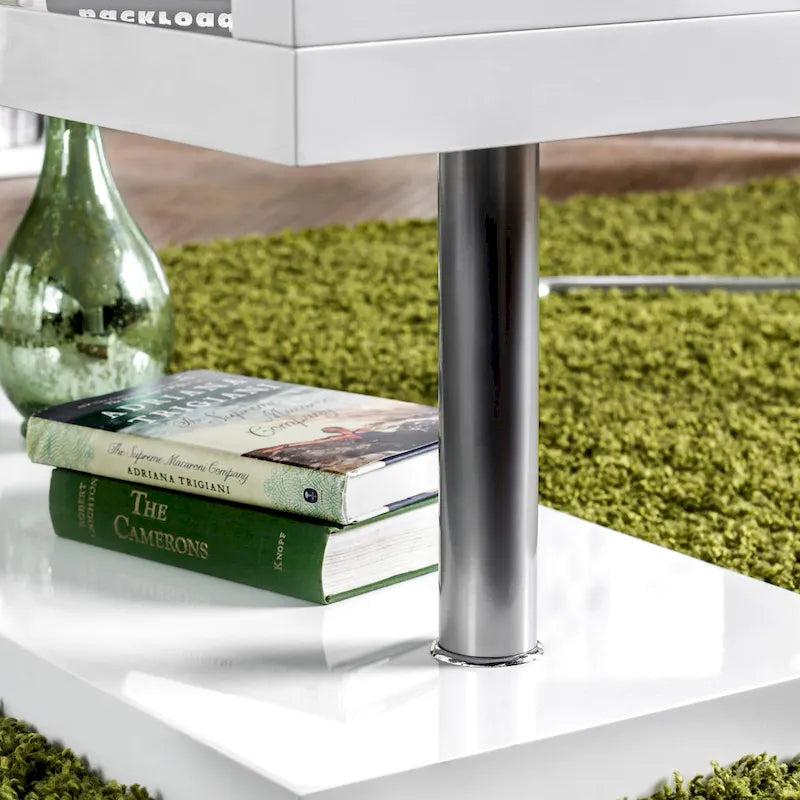 Bureau d'ordinateur convertible 59 po avec plateau en verre
