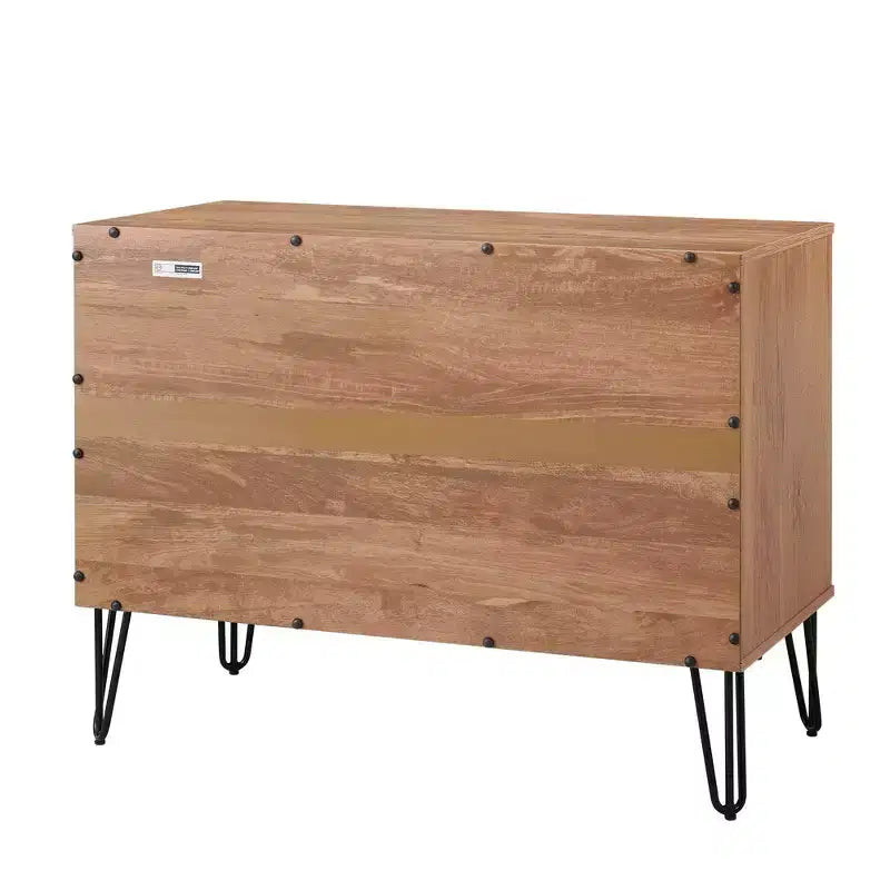 Manhattan Comfort Dumbo 2pc Modern 3 Drawer Dresser and 2 Drawer Nightstand Set