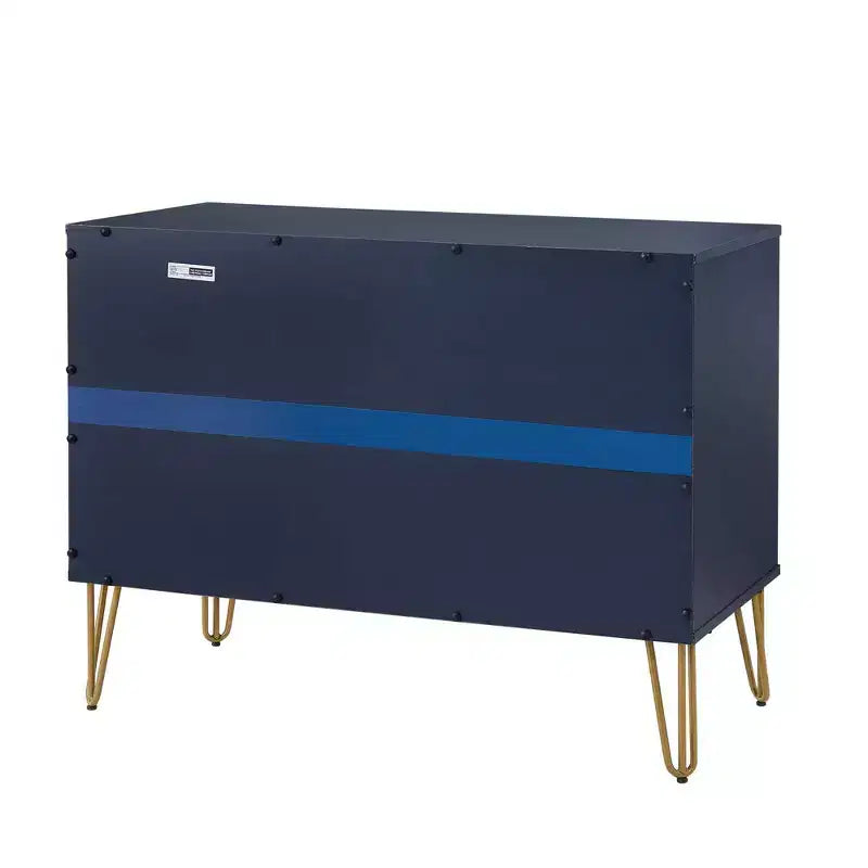 Manhattan Comfort Dumbo 2pc Modern 3 Drawer Dresser and 2 Drawer Nightstand Set