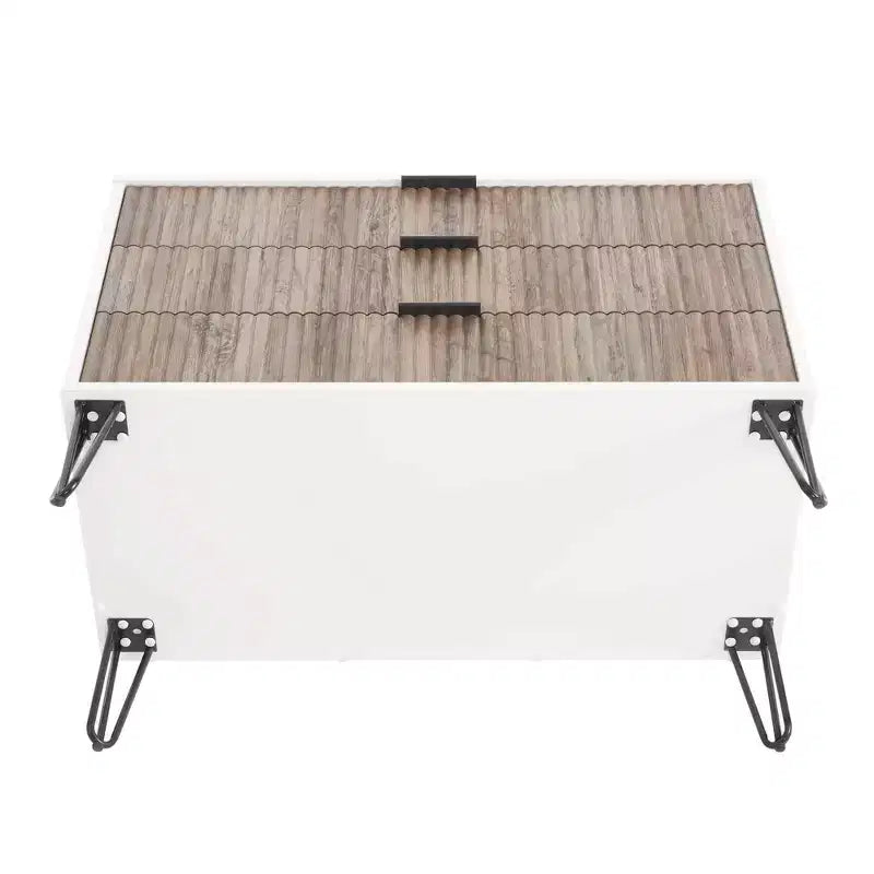 Manhattan Comfort Dumbo 2pc Modern 3 Drawer Dresser and 2 Drawer Nightstand Set