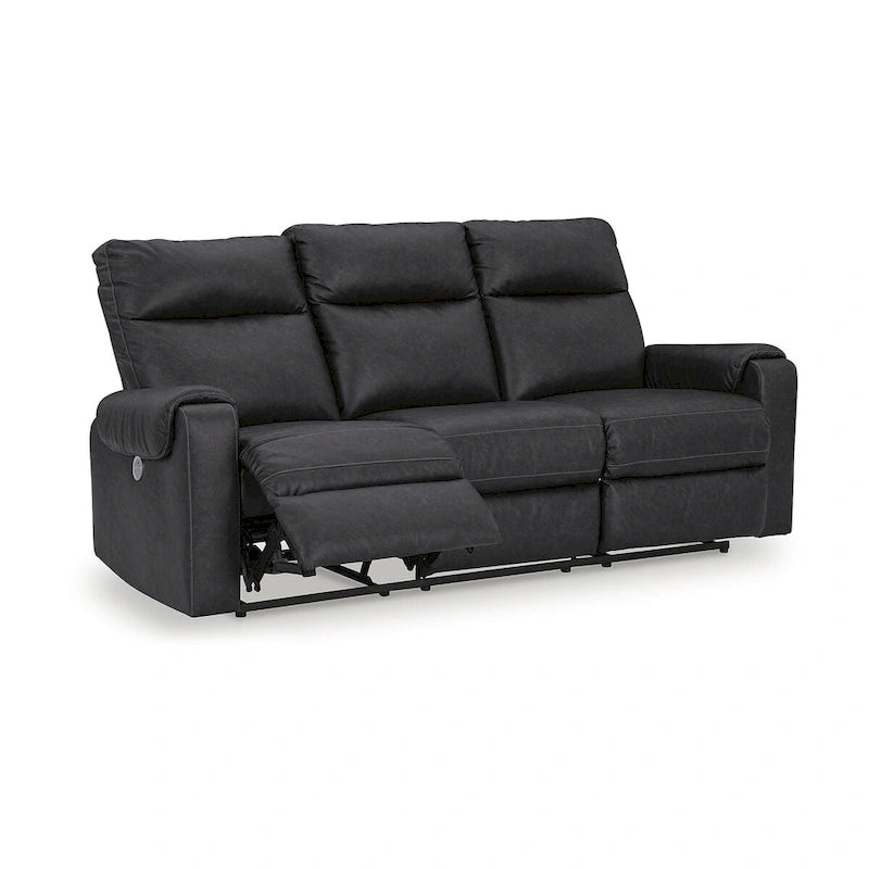 Canapé inclinable électrique avec port USB et coussins moelleux
