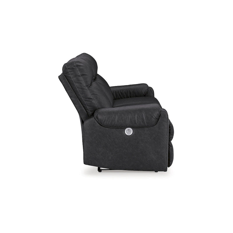 Canapé inclinable électrique avec port USB et coussins moelleux