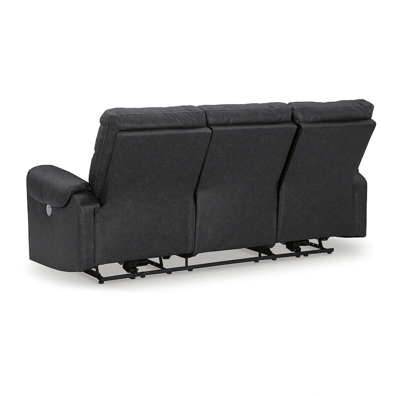 Canapé inclinable électrique avec port USB et coussins moelleux