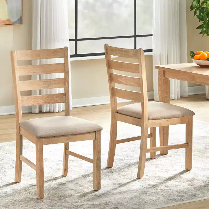 Lifestorey 5pc Peggy Farmhouse Rectangular Dining Set