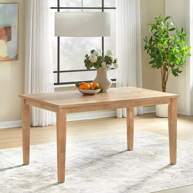Lifestorey 5pc Peggy Farmhouse Rectangular Dining Set