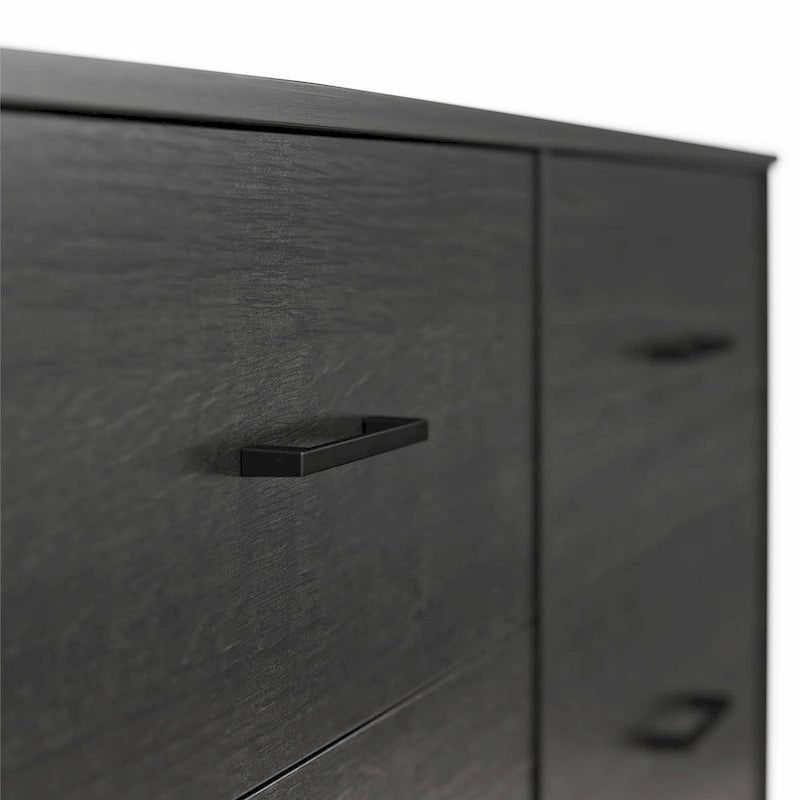 Commode large à 6 tiroirs au fini stratifié