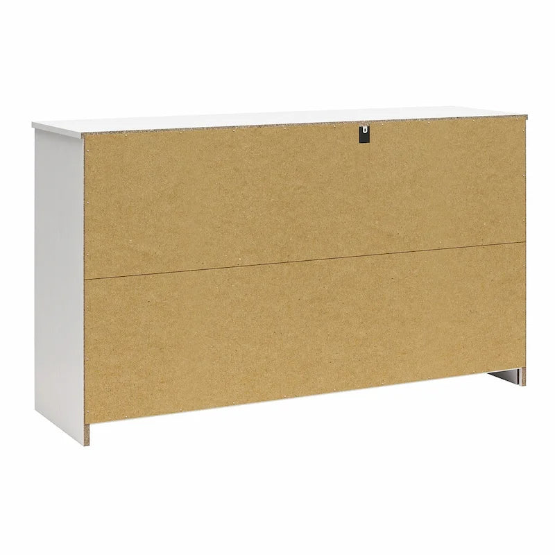 Commode large à 6 tiroirs au fini stratifié