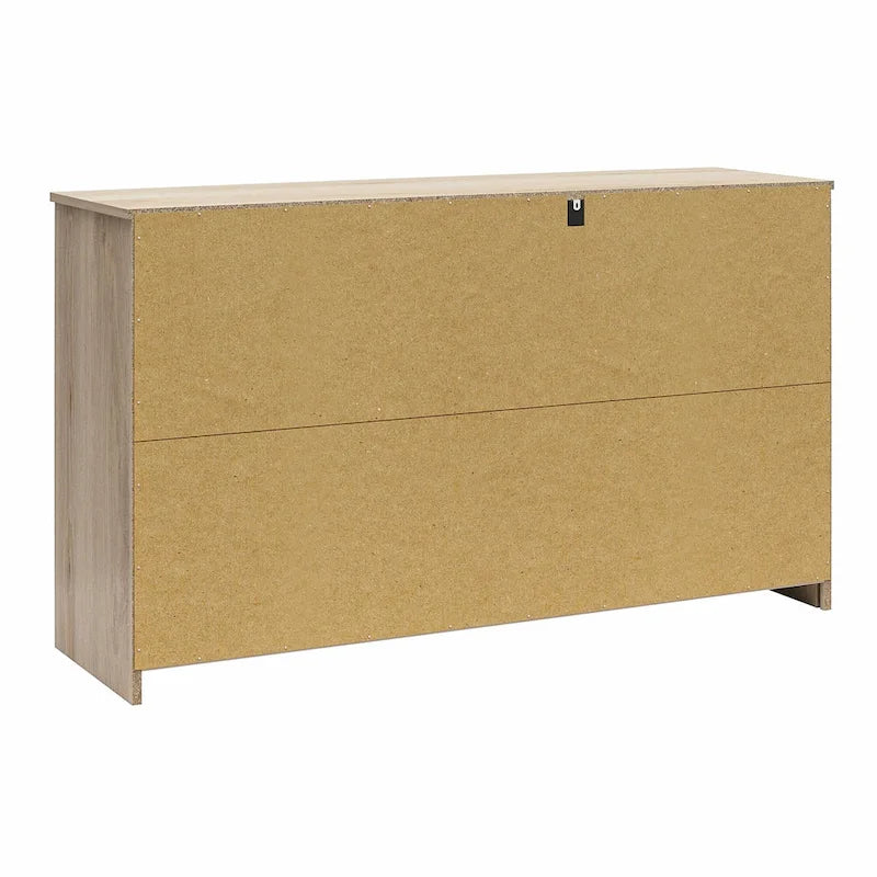 Commode large à 6 tiroirs au fini stratifié