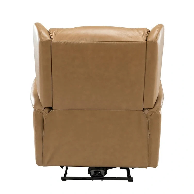 Eduardo Genuine Leather Power Recliner with USB Port Set of 2