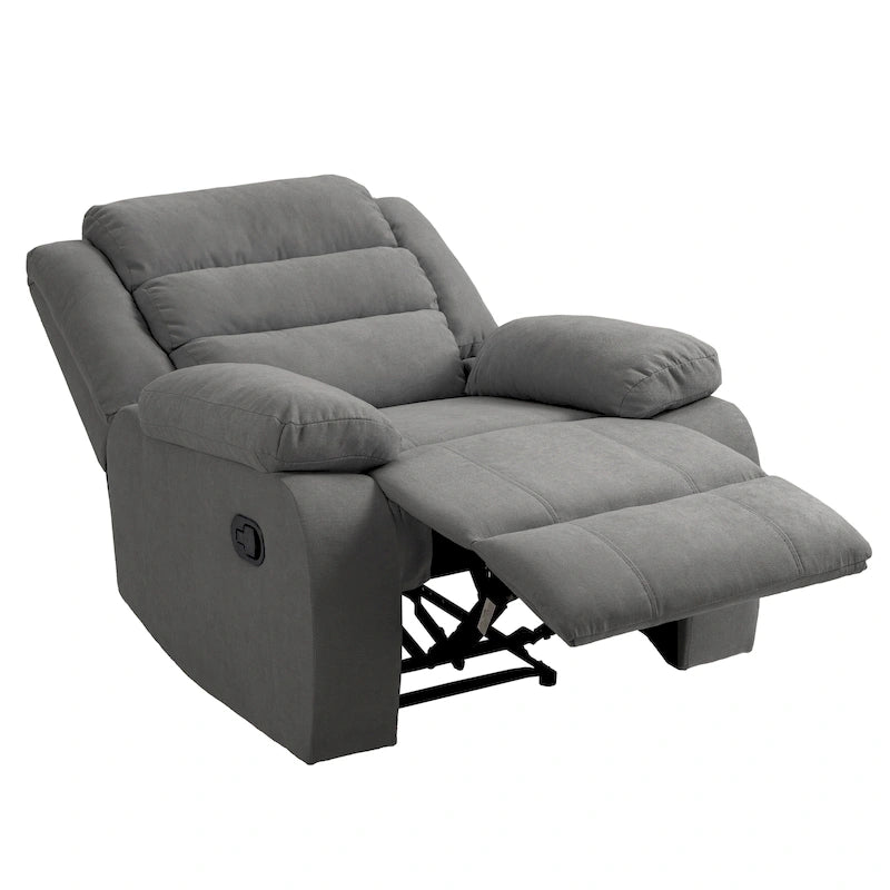 2 Set Classic and Traditional Manual Recliner Chair